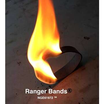Ranger Bands 50 Count Extra Stretch Durable Rubber Bands