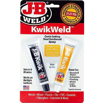 J-B Weld KwikWeld Quick Setting Epoxy for Repairs
