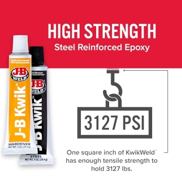 J-B Weld KwikWeld Quick Setting Epoxy for Repairs