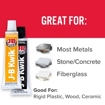 J-B Weld KwikWeld Quick Setting Epoxy for Repairs