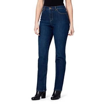Gloria Vanderbilt Women's Amanda High Rise Tapered Jeans - Size 12, Madison