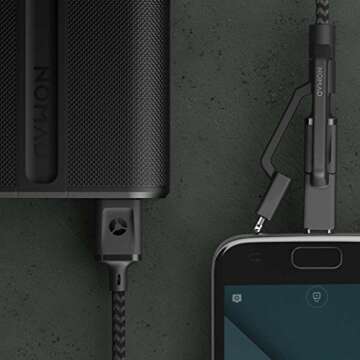 Nomad Ultra Rugged Universal Cable Micro USB/USB Type-C/Lightning