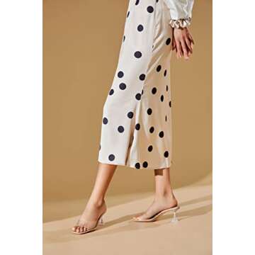Shop Vivianly Women's Clear Heels - Elegant & Versatile