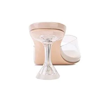 Shop Vivianly Women's Clear Heels - Elegant & Versatile