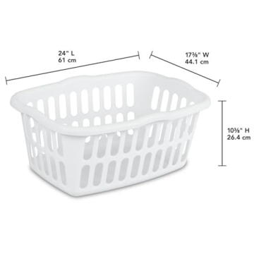 Sterilite 12-Pack Laundry Basket - Versatile Storage Bins