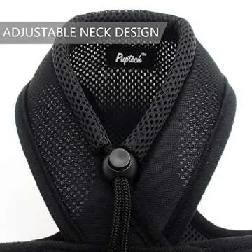 PUPTECK Breathable Escape Proof Cat Harness and Leash