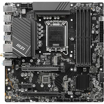 MSI PRO B760M-A WiFi Motherboard with DDR4 Support