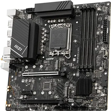 MSI PRO B760M-A WiFi Motherboard with DDR4 Support