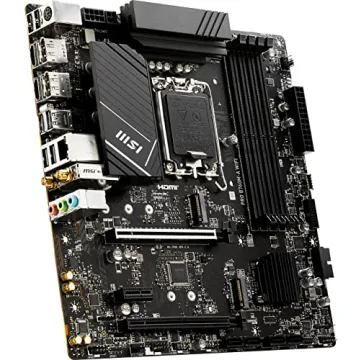MSI PRO B760M-A WiFi Motherboard with DDR4 Support