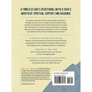 Men's Devotional for Dads: A Year of Prayers, Guidance, and Wisdom