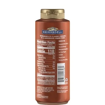 Ghirardelli Caramel Sauce Squeeze Bottle 16 oz