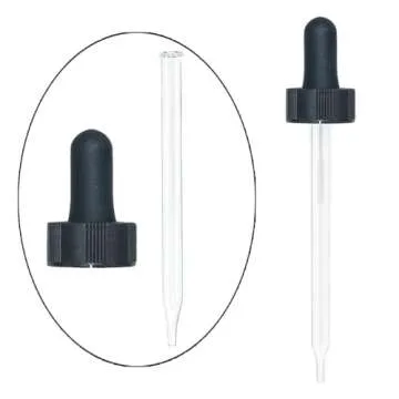 Elegant 4 oz. Boston Round Bottles with Dropper