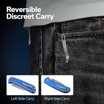 CIVIVI Pocket Knife - EDC 14C28N Blade with Bottle Opener