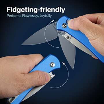 CIVIVI Pocket Knife - EDC 14C28N Blade with Bottle Opener