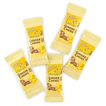 Prince of Peace Ginger Chews With Lemon, 1 lb. – Candied Natural Candy