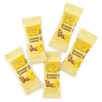 Prince of Peace Ginger Chews With Lemon, 1 lb. – Candied Natural Candy