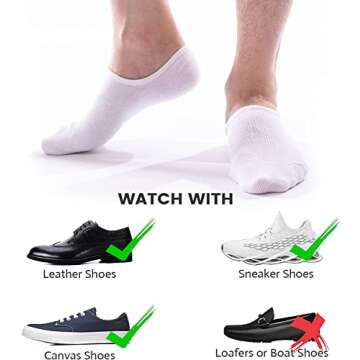 IDEGG No Show Socks Men for Casual and Athletic Use