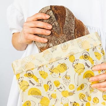 Peelo Beeswax Food Wrap Bag - XXL Sustainable Kitchen Wraps