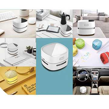 ODISTAR Mini Table Vacuum Cleaner - 400 mins High Endurance
