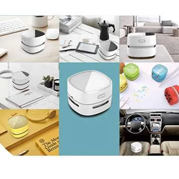 ODISTAR Mini Table Vacuum Cleaner - 400 mins High Endurance