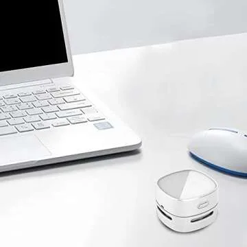 ODISTAR Mini Table Vacuum Cleaner - 400 mins High Endurance
