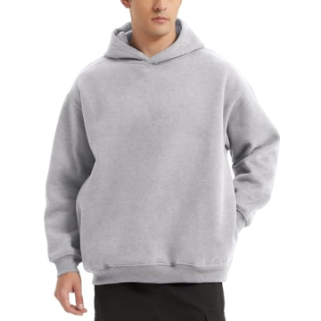 Hatant Men's Oversized Hoodie with Hidden Pockets