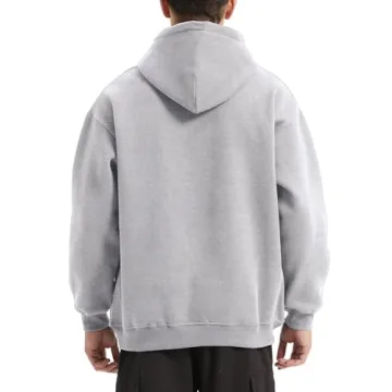 Hatant Men's Oversized Hoodie with Hidden Pockets