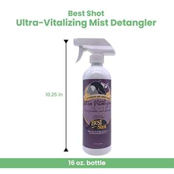Best Shot Ultra Vitalizing Mist Detangler, 16 oz