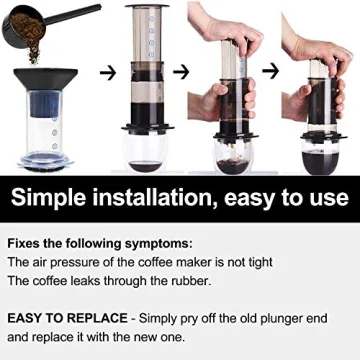 Reliable AMI PARTS Gasket Replacement for AeroPress (2pc)