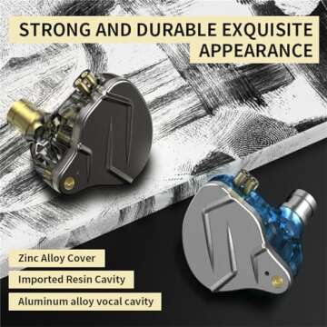 KZ ZSN Pro Gaming Earbuds for Superior Sound Quality