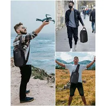 PEKREWS DJI Mini 3 & 4 Pro Portable Drone Bag