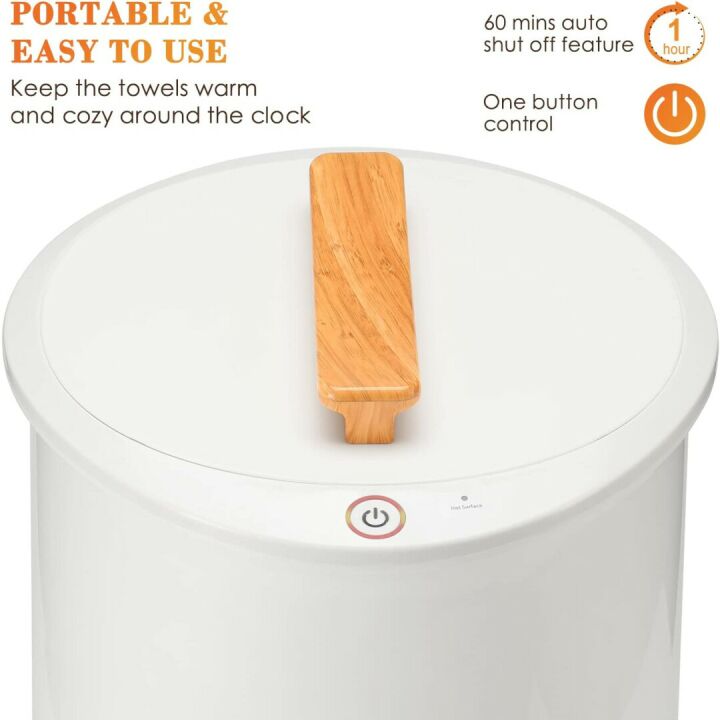 Premium Large Towel Warmer with Auto Shut Off