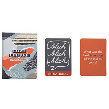 Engaging Love Lingual Card Game for Friends & Family