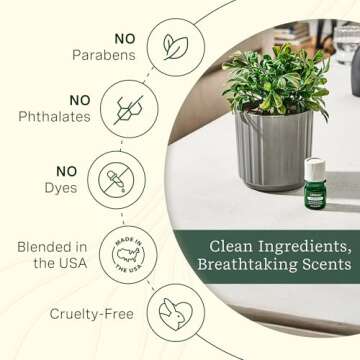 ClickWick Essential Oil Blends for Lifelines Diffusers, in Bloom & Citrus Grove - Essential Oil Blend Refill for Candle, Plant & Shower Aromatherapy Diffuser - Fragrance for Diffusers