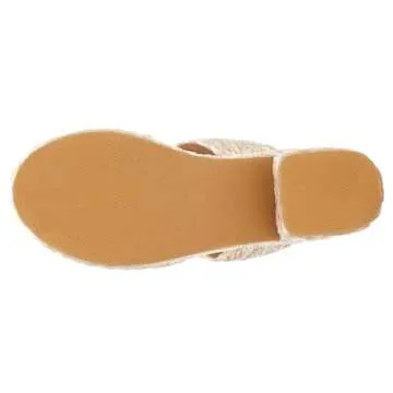 BEACH by Matisse Womens Ocean Ave Platform Block Espadrille Casual Sandals Casual High Heel 3" & Up - Beige - Size 9 M