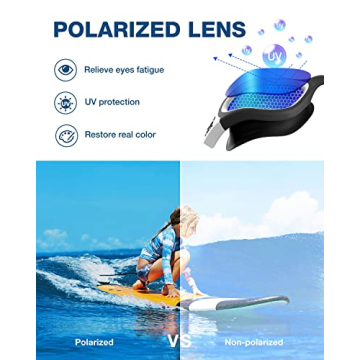 ZIONOR Kids Swim Goggles with UV Protection and Comfort