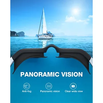 ZIONOR Kids Swim Goggles with UV Protection and Comfort