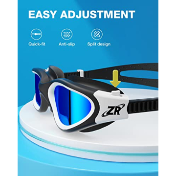 ZIONOR Kids Swim Goggles with UV Protection and Comfort