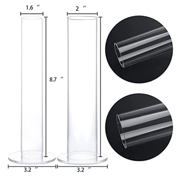 Stylish ByKen Acrylic Scrunchie Holder Organizer Set for Hair Ties