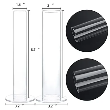 Stylish ByKen Acrylic Scrunchie Holder Organizer Set for Hair Ties