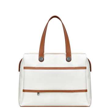 Delsey Luggage Chatelet Soft Air Shoulder Bag (Angora)