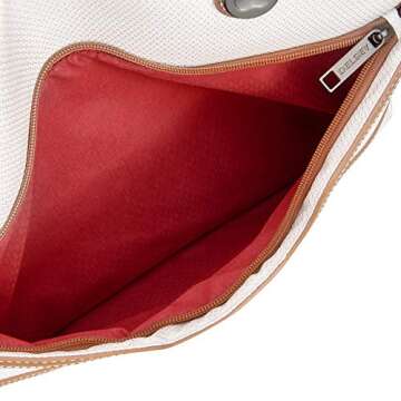 Delsey Luggage Chatelet Soft Air Shoulder Bag (Angora)