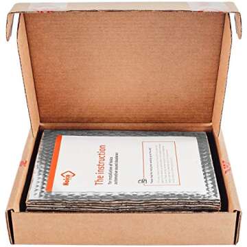 Noico 80 mil 10 sqft car Sound deadening mat, Butyl Automotive Sound Deadener, Audio Noise Insulatio...