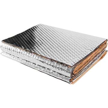 Noico 80 mil 10 sqft car Sound deadening mat, Butyl Automotive Sound Deadener, Audio Noise Insulation and dampening