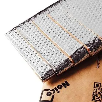 Noico 80 mil 10 sqft car Sound deadening mat, Butyl Automotive Sound Deadener, Audio Noise Insulation and dampening