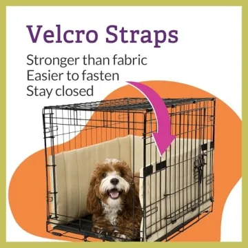 Pet Dreams Dog Crate Bumper for Comfort & Safety