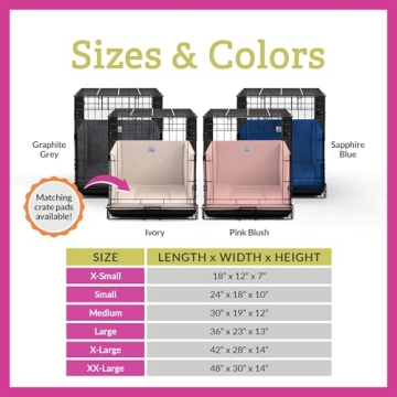 Pet Dreams Dog Crate Bumper for Comfort & Safety