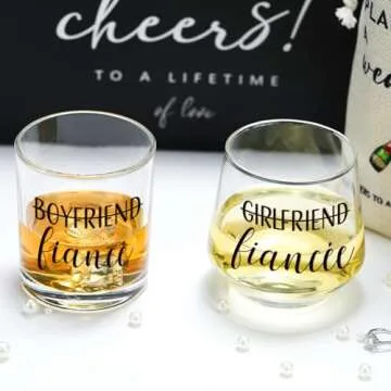 Engagement Gifts for Couples Gifts for Newly Engaged Couple Engagement Gifts for Her Fiance Gifts for Women Future Mrs Gifts Engaged Gift Decorations Happy Engagement Gifts Newly Engaged Gifts for Her