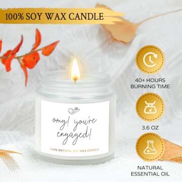 Engagement Gifts for Couples Gifts for Newly Engaged Couple Engagement Gifts for Her Fiance Gifts for Women Future Mrs Gifts Engaged Gift Decorations Happy Engagement Gifts Newly Engaged Gifts for Her