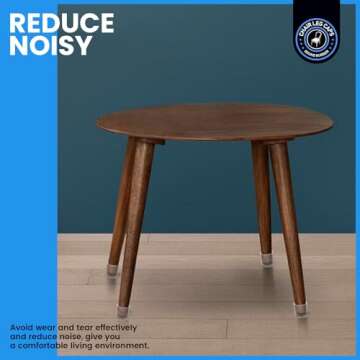 HNYYZL Chair Leg Caps - 16PCS Rubber Floor Protectors